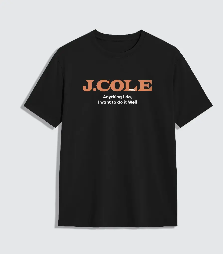 J.COLE OVERSIZED TSHIRT (Black, S)