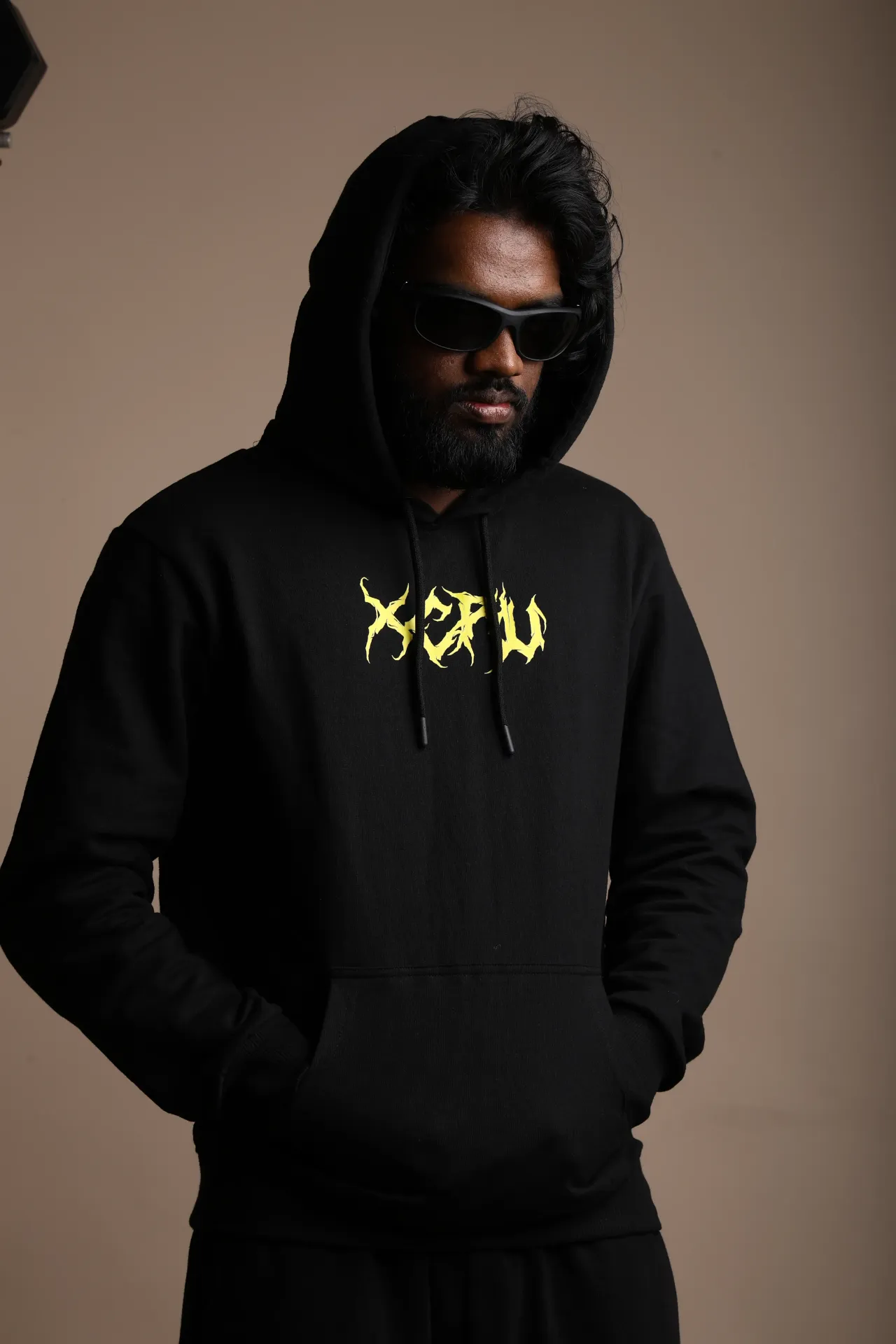 FURY HOODIE - BLACK (S)